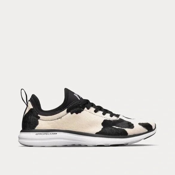 New APL Women's Iconic Phantom Black / White / Cow 7.5 - Picture 1 of 4